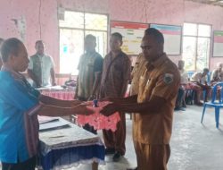 Serah terima Jabatan Kades Terpilih Desa Toianas