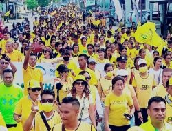 Kota Betun Kuning Total di HUT Partai Golkar
