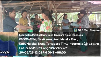 TP PKK Desa Umalor Melakukan PMT Tahap Pertama Untuk Menekan Stunting