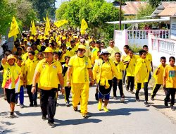 Rayakan HUT Ke-59, Golkar Malaka Gelar Jalan Sehat