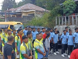 Tiba di Ngada, PS Malaka U-17 Disambut IKABEM dengan Tarian Bidu