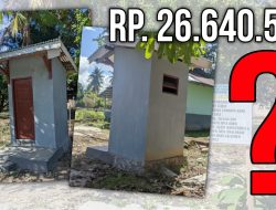 Pekerjaan MCK di Desa Umalawain Beraroma Korupsi, Inspektorat Harus Audit