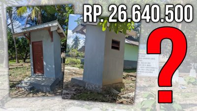 Pekerjaan MCK di Desa Umalawain Beraroma Korupsi, Inspektorat Harus Audit