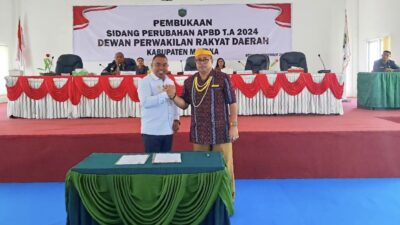 Lewat Rapat Paripurna, DPRD Malaka Tetapkan Pimpinan Periode 2024-2029