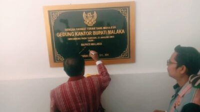 Puspem Malaka Diresmikan SN-KT, Bupati Simon Nahak Berikan Suport Kepada SBS-HMS