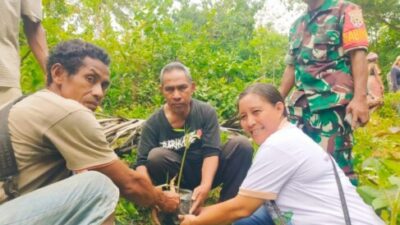 Sambut HPN 2025, Komunitas Wartawan Malaka Adakan Tanam Bambu Di DAS Benenai