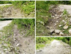 Perkerasan Jalan Penghubung Desa Alala dan Nanebot, Diduga Proyek Siluman Untuk Bohongi Masyarakat