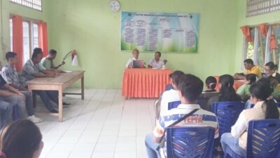 Hari Pertama Berkantor, Kapus Weliman In Lengga Gelar Pengenalan Bersama Staf Nakes