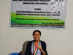 Martha Oki Terpilih Jadi Ketua Umum IMAPEN Kefamenanu 2025/2026, Perempuan Pertama Pimpin Organisasi