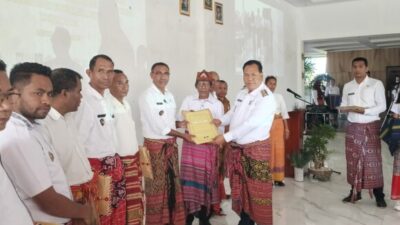 Wabup Malaka Minta Kepala Desa Siapkan Lokasi Pembangunan Gudang KopDes Merah Putih