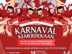 Semarak Pesta Rakyat! Pemkab Malaka Gelar Karnaval Kemerdekaan RI ke-80