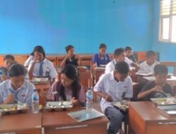 Program Makan Bergizi Gratis Tingkatkan Semangat Belajar 118 Siswa SMA Kristen Maktihan