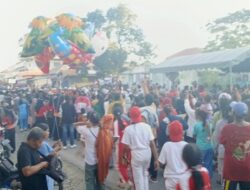 Semarak HUT RI Ke-80 di Malaka, Gerak Jalan 8 Km Ramaikan Pusat Kota Betun
