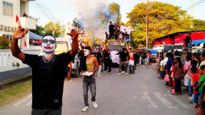 Sambut HUT Kemerdekaan RI Ke-80, Ribuan Warga Malaka Meriahkan Karnaval