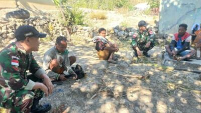 Peduli Perbatasan, TNI Satgas Pamtas Bagikan Wawasan Kesehatan di TTU