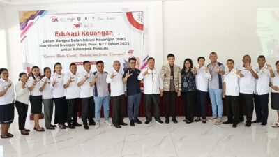 Bangun Literasi Keuangan dari Daerah, Wabup HMS Ajak Pemuda Malaka Jadi Pelopor Inklusi Keuangan