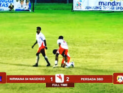 Persada SBD Raih Kemenangan 2-1,  Lolos ke Babak 16 Besar ETMC XXXIV Ende 2025 Melalui Peringkat Tiga Terbaik