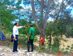 SBS-HMS Obati Rasa Rindu Warga Numbei dengan Membangun Jembatan Gantung