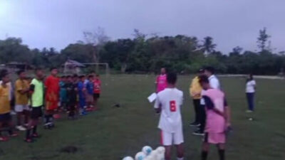 Direktur Olahraga PS Malaka Pantau Pembinaan SSB di Kecamatan Rinjat