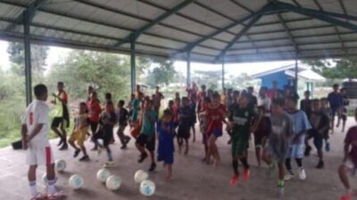 Tim Monitoring SSB dan Dispora Malaka Pantau Pembinaan SSB di Rinhat