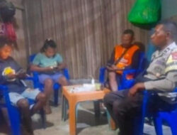 Gelar Patroli Dialogis, Polsek Laenmanen Beri Imbauan Kamtibmas dan Edukasi TPPO