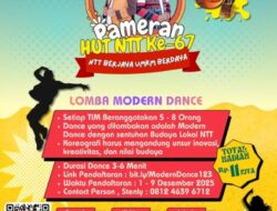 Modern Dance Competition Semarakkan HUT Provinsi NTT ke-67 di Halaman Gereja St. Maria Fatima Betun
