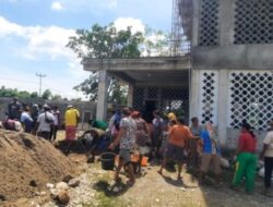 Jelang Paskah 2026, Umat Paroki Besikama Persiapkan Gereja dan Lingkungan Lewat Kerja Bakti