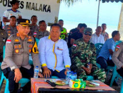 Wabup Malaka dan Kapolres Hadiri Rapat Virtual Evaluasi Pengamanan ldulfitri 2026