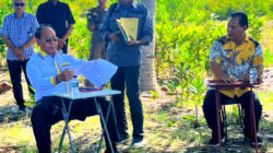 Bupati SBS Teken Dokumen di Bawah Pohon, Apa Pesannya?