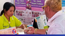 Hadiri Pameran Pembangunan HUT ke-81 RI, Ketua DPRD Malaka Cek Kesehatan, Tinjau Stand, dan Sapa Warga
