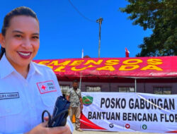 Sehari Usai Dilantik, Ketua Baru PMI Malaka Langsung Dirikan Posko Bantuan Gempa Flores