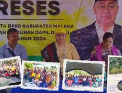 Melintasi Sungai dan Jalan Ekstrem, Ketua DPRD Malaka Reses di Tiga Desa Perbatasan TTS-TTU